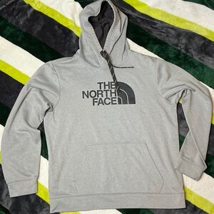 The North Face Light Gray Men's Hoodie Size L